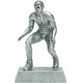 Signature Silver Wrestler Figurine - 8"